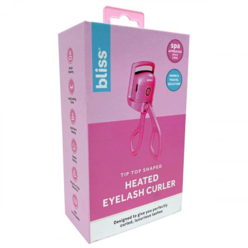 BLISS Rechargeable Heated Eyelash Curler in Pink BLISS Rechargeable Heated Eyelash Curler in Pink