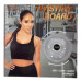 Fitness Collection Waist Core Workout Twisting Board with Protective Mat in Gray