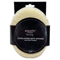 Equate Beauty Exfoliating Bath Sponge With Pearl Powder