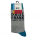 2 Pack Paul Frank Crew Socks in Striped Designs Size 10-13 2 Pack Paul Frank Crew Socks in Striped Designs Size 10-13