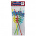 Kid Fun 4 Pack Western Reusable Spiral Straws with Boot Decoration Kid Fun 4 Pack Western Reusable Spiral Straws with Boot Decoration