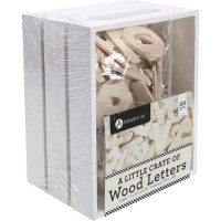 Hampton Art 153 Count Little Crate Of Wood Letters