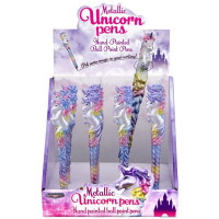 Metallic Unicorn Pen in Countertop Display
