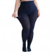 Legale 80D Luxe Opaque Tights Size Plus Navy
