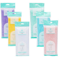 Relax Exfoliating Body Wash Cloth with Firm Texture in Assorted Colors