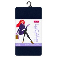 Legale 80D Luxe Opaque Tights Size SM Navy