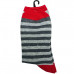 Legale 1Pair Crew Socks Loving Snowmen Grey Ladies Shoe 4-10 Legale 1Pair Crew Socks Loving Snowmen Grey Ladies Shoe 4-10