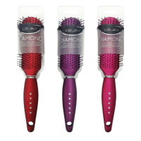 Celavi Diamond Styling Hair Brush in Assorted Colors