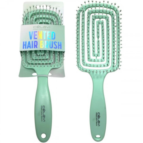 Celavi Vented Detangling Brush In Mint