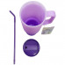 Fuelmate 40 Oz Tumbler With Handle and Rotating Cover in Purple Ombre Fuelmate 40 Oz Tumbler With Handle and Rotating Cover in Purple Ombre