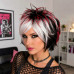 Gothic Punk Halloween Dress Up Wig Gothic Punk Halloween Dress Up Wig