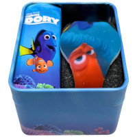 Finding Dory Watch with Edd, Nemo, and Dory Strap and Faceless Digital Clock in Metal Gift Box