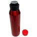 24 Oz Aluminum Drinkware Bottle with Twist Lid in Red