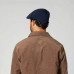 Mens Knit Driver Hat with Ventilated Crown in Navy Blue Mens Knit Driver Hat with Ventilated Crown in Navy Blue