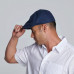Mens 6 Panel Perfect Fit Driver Hat in Navy Blue Mens 6 Panel Perfect Fit Driver Hat in Navy Blue