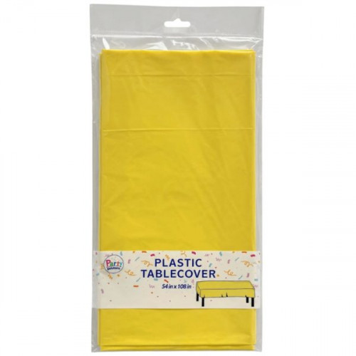 Party Solutions Plastic Tablecover 54