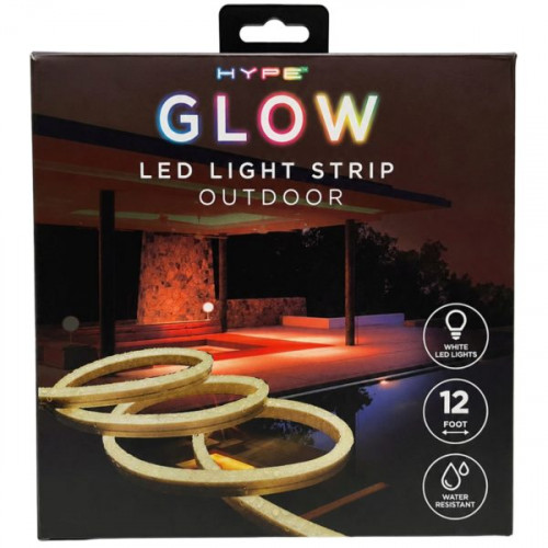 HYPE Glow 12 Foot Outdoor LED Light Strip HYPE Glow 12 Foot Outdoor LED Light Strip