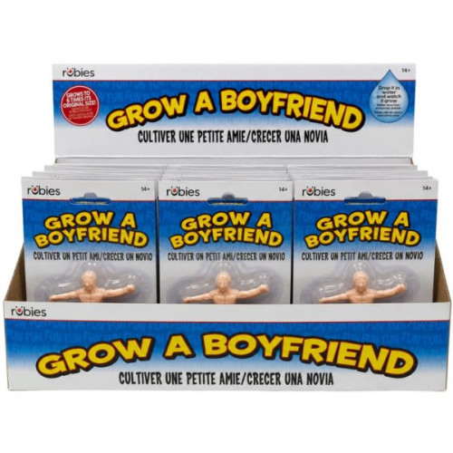 Grow a Boyfriend Novelty Add Water Growing Toy in PDQ Display Grow a Boyfriend Novelty Add Water Growing Toy in PDQ Display