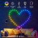 Brightside 20 Foot Sound Reacting RGB LED Color Flow Dot Lights with Remote in PDQ Display Brightside 20 Foot Sound Reacting RGB LED Color Flow Dot Lights with Remote in PDQ Display
