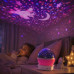 Merkury Unicorn LED Projector Night Light in Pink