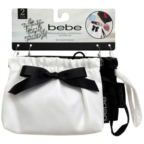 Bebe 2 Piece On the Go Travel Pouch Set Bebe 2 Piece On the Go Travel Pouch Set
