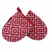 Revival Brands Neoprene Mini Oven Mitt Set in Assorted Geometric Designs and Colors Revival Brands Neoprene Mini Oven Mitt Set in Assorted Geometric Designs and Colors