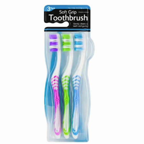 Soft Grip Toothbrush Set