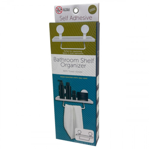 Wall Floating Bathroom Organizer
