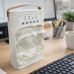 White Small Portable Personal Cooler Humidifier Fan