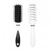 Classic White and Black Skeleton Paddle Hair Brush Classic White and Black Skeleton Paddle Hair Brush
