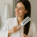Classic White and Black Skeleton Paddle Hair Brush Classic White and Black Skeleton Paddle Hair Brush
