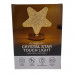 Rechargeable 3000K-7000K LED Acrylic Crystal Star Touch Light with Gold Accents Rechargeable 3000K-7000K LED Acrylic Crystal Star Touch Light with Gold Accents