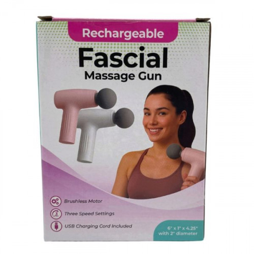 Three-Setting Rechargeable Lightweight Fascial Massage Gun Three-Setting Rechargeable Lightweight Fascial Massage Gun