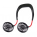Portable Neckband Dual Fan Hands Free Adjustable Cooling Device Portable Neckband Dual Fan Hands Free Adjustable Cooling Device