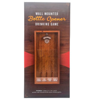 Wall Mounted Bottle Opener Drinking Game