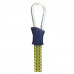 Flat Stretchable Cord with Carabiner Ends