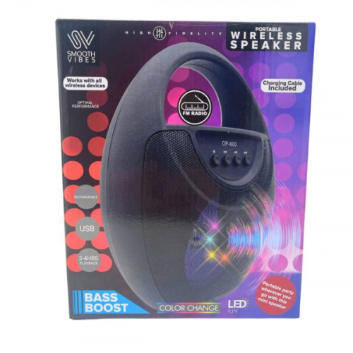 Portable Color Changing Speaker with Built In Handle Portable Color Changing Speaker with Built In Handle
