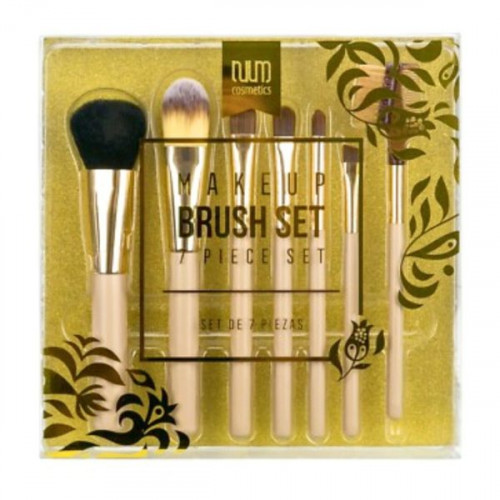 7 Piece Makeup Brush Set