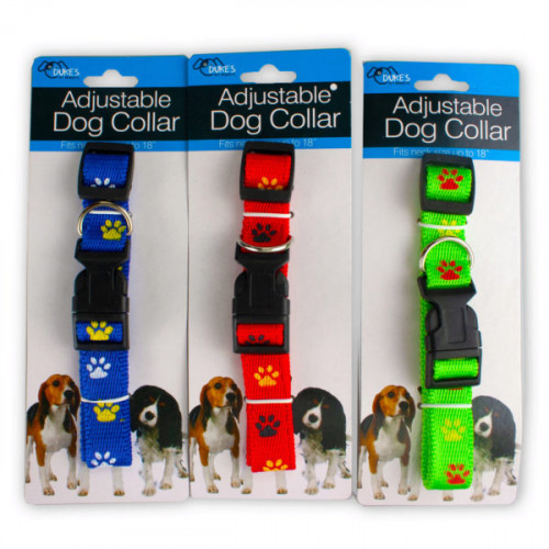 Dog Collar with Paw Print Design Dog Collar with Paw Print Design