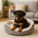 Fleece Lined Indoor Pet Bed