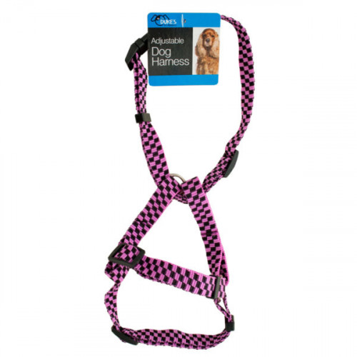 Fashion Pink Adjustable Nylon Dog Harness Fashion Pink Adjustable Nylon Dog Harness