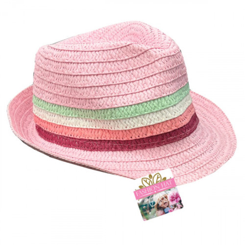 Kids Woven Fedora Straw Hat Kids Woven Fedora Straw Hat
