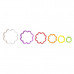 6 Pack Flower Ruffle Cookie Cutters