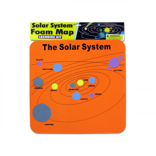 Solar System Foam Map Learning Kit Solar System Foam Map Learning Kit