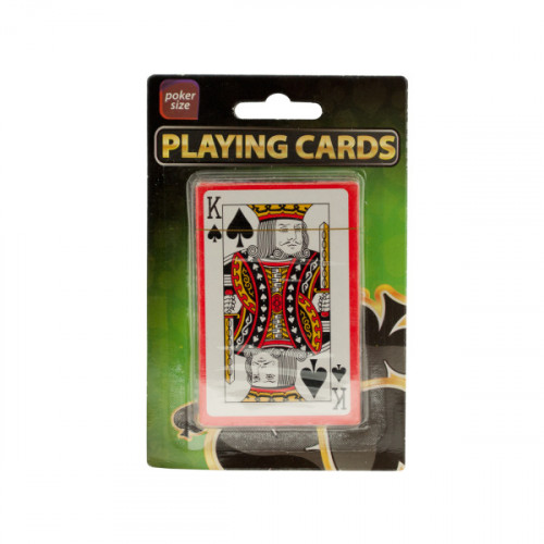 Plastic Coated Poker Size Playing Cards Plastic Coated Poker Size Playing Cards
