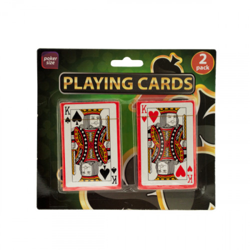 Plastic Coated Poker Size Playing Cards Set Plastic Coated Poker Size Playing Cards Set