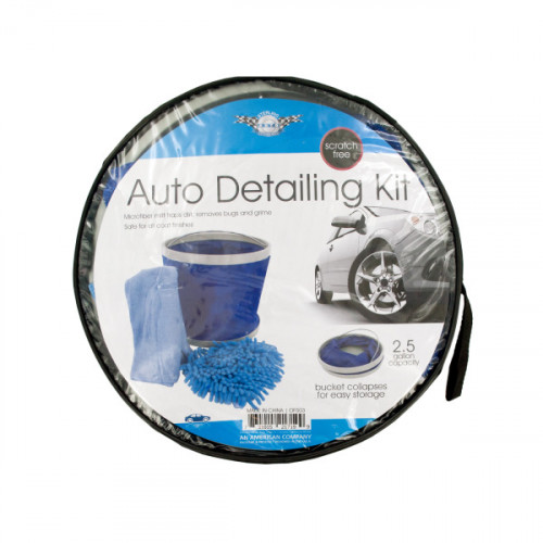 Car Wash Kit with Collapsible Bucket Car Wash Kit with Collapsible Bucket