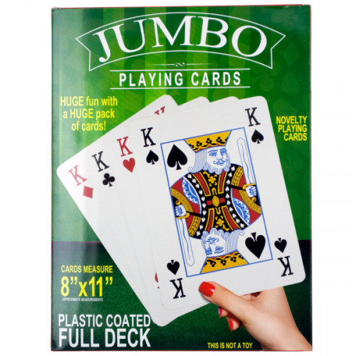 Jumbo Novelty Playing Cards Jumbo Novelty Playing Cards