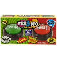 Talking Yes & No Buzzer Buttons