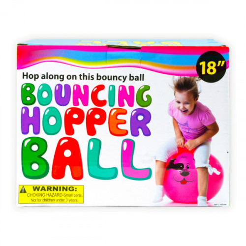 Bouncing Hopper Ball with Dog Design Bouncing Hopper Ball with Dog Design